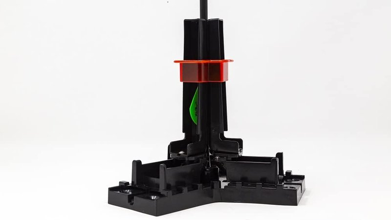 Bohning 12962 Helix Tower Fletching Jig , Black, 2.25" Vanes
