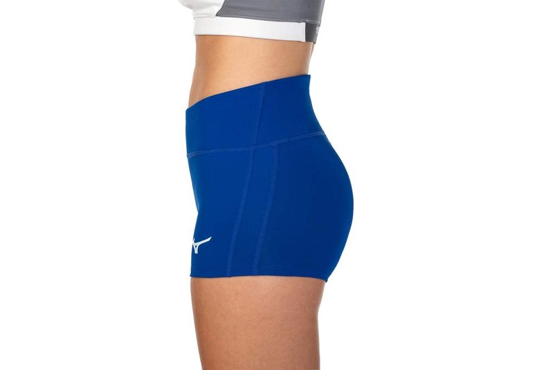 Mizuno Women's Apex 2.5" Inseam Volleyball Short, Royal, Small