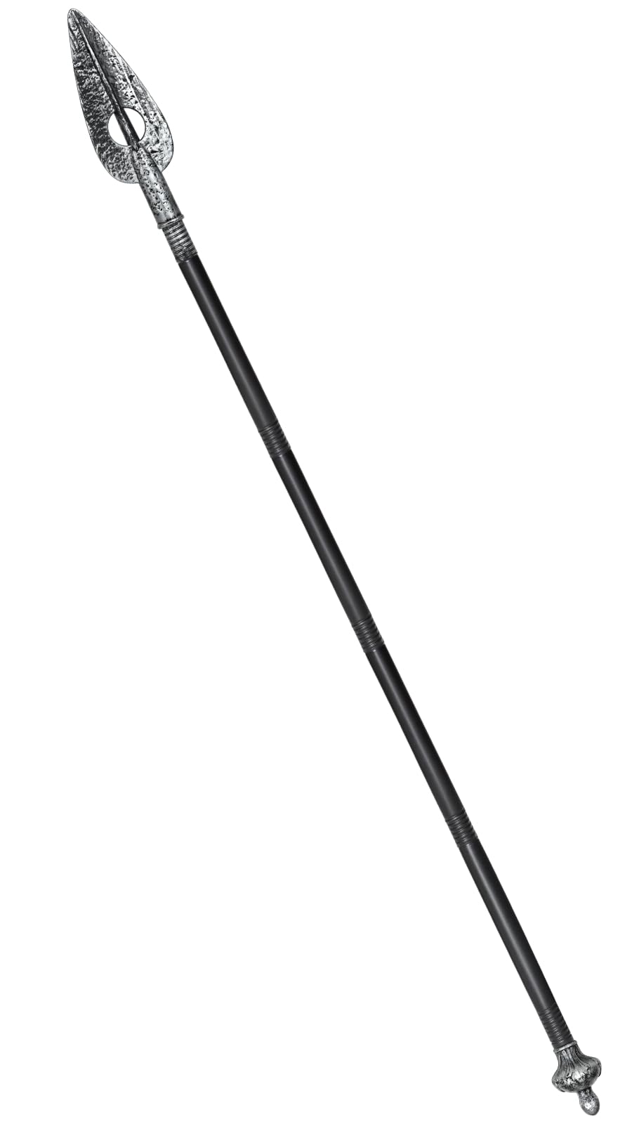 Spartan Spear 56In Medieval Roman Plastic Spear Prop Costume Accessory Weapon,Cosplay Vikings Role Play Decoration for Halloween Party