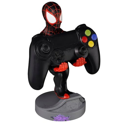 Exquisite Gaming Cable Guy - Marvel Spiderverse: Miles Morales Spiderman - Charging Controller and Device Holder - Toy - Xbox 360