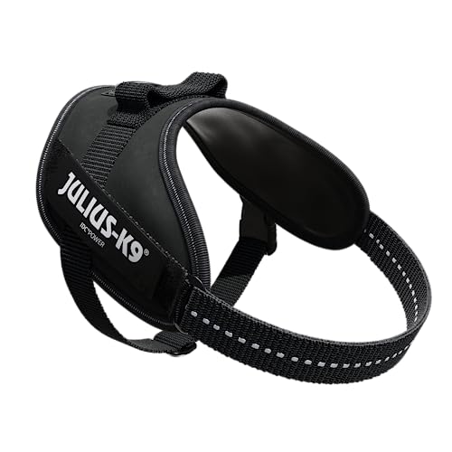 JULIUS-K9, 16IDC-P-M, IDC Powerharness, dog harness, Size: Mini, Black