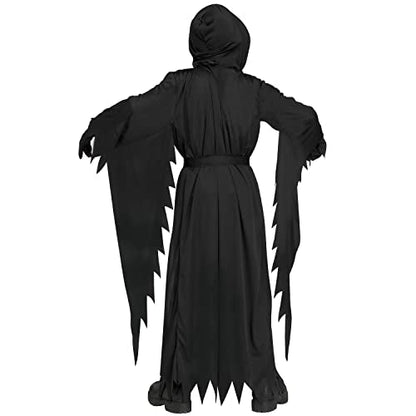 Fun World mens Adult Scream Ghost Face Costume, Black, One Size US