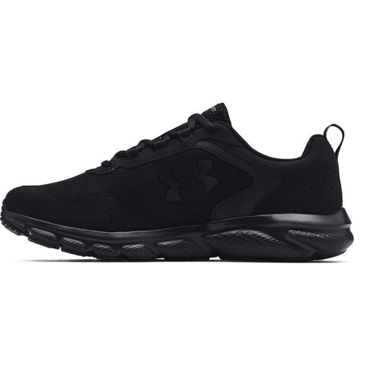 Under Armour Men's Charged Assert 9 6E, (002) Black/Black/Black, 17
