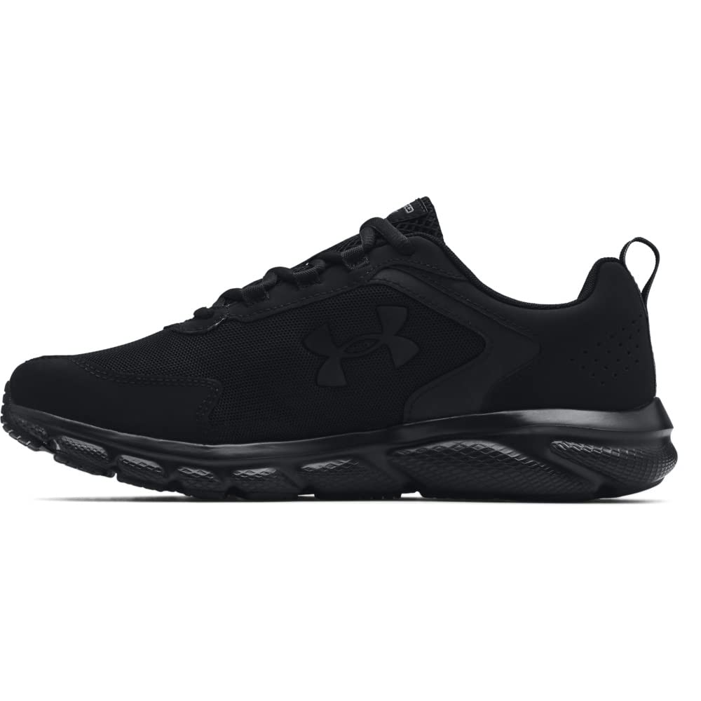 Under Armour Mens Charged Assert 9 Running Shoe, Black (002 Black, 7 US