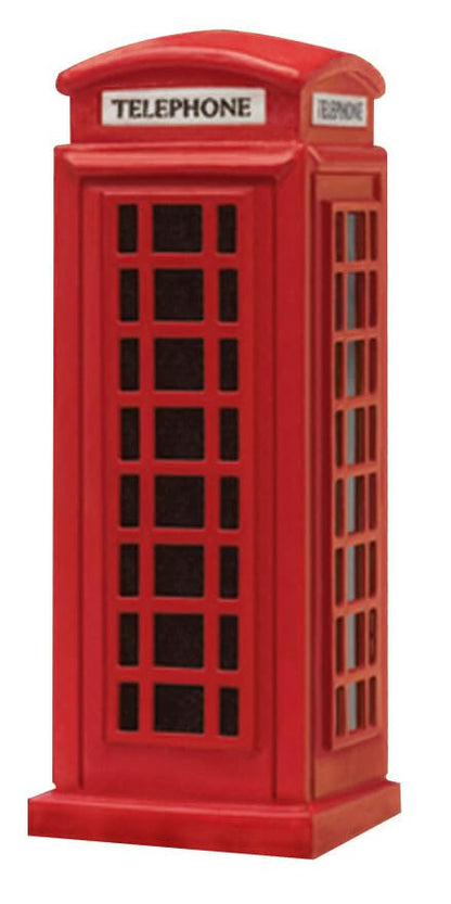 Hornby R8580 OO Gauge Telephone Kiosk - Model Railway Accessories, Miniature Diorama Scenery for Hornby Train Sets - Lifelike Train Telephone Kiosk Model - Scale 1:76, Red