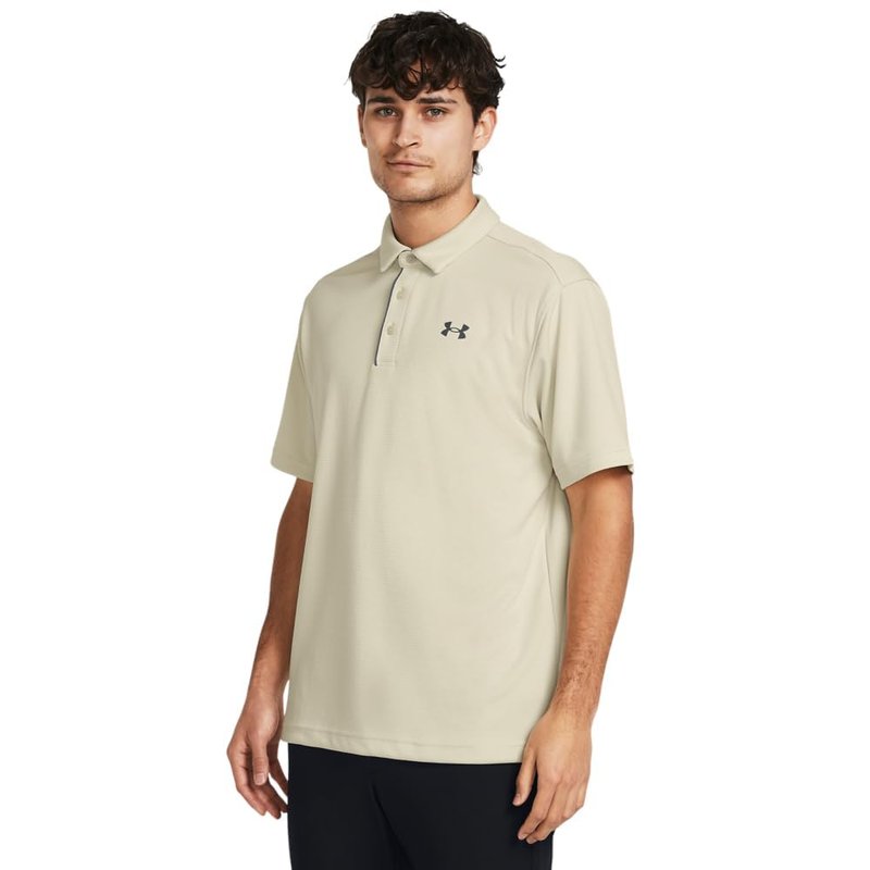 Under Armour Men's Tech Golf Polo, (273) Silt / / Pitch Gray, 3X-Large Tall