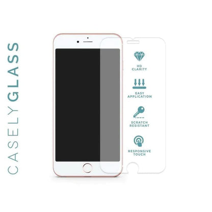 Casely iPhone 16, iPhone 15 Premium Tempered Glass Screen Protector