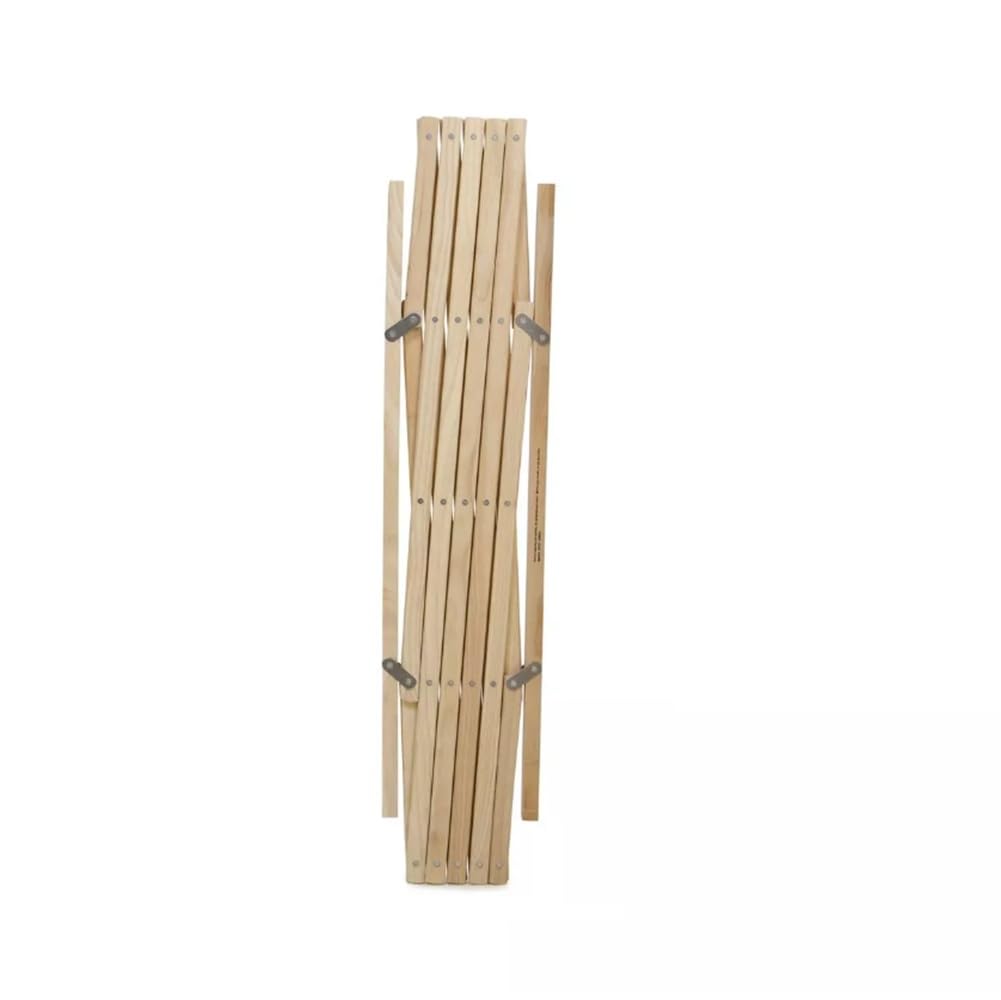 Bettacare Expandable Pet Barrier, 60cm - 108cm, Natural, Wood, Retractable Dog Safety Gate, Barrier for Puppy and Dog