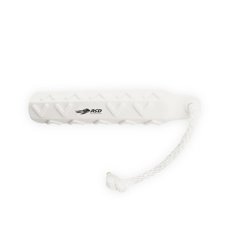 Avery ASD 2" HexaBumper Hunting Sporting Gun Dog Game Retriever Dummy | Water & Upland Mark Training Retrieval Tool | Hexagonal, Floating Design, Easy-Grip Texture, Throw Rope, 6 Pack, White (02711)