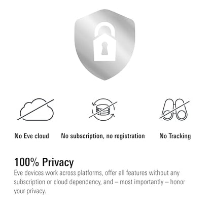 Eve Door & Window (Matter) – Smart Contact Sensor for Doors & Windows, Open/Closed State, Automatic Control of Accessories, Matter Over Thread, Apple Home, Alexa, Google Home, SmartThings