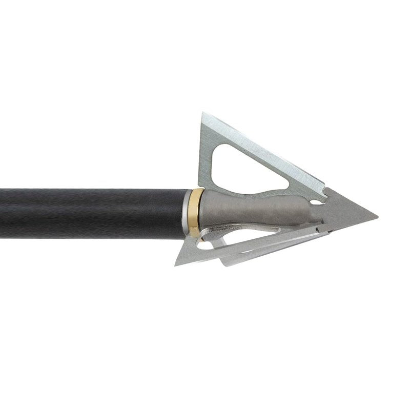 G5 Striker V2 Fixed 3-Blade Broadhead - Archery Hunting Steel Ferrule 125 Grain 1.25" Cutting Diameter Broadhead - Crossbow Version