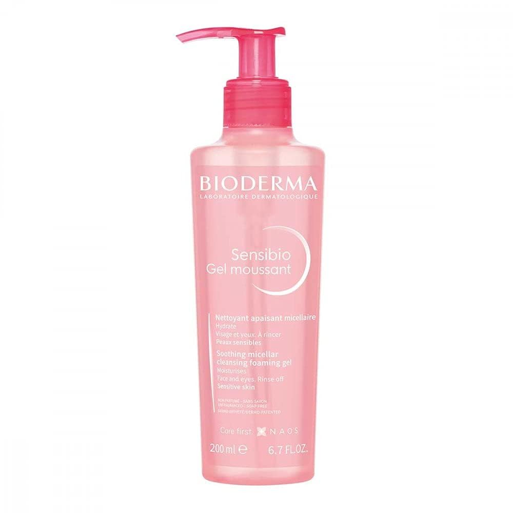 Bioderma Sensibio Mild Foaming Gel - Cleansing and Make-Up Removing - for Normal to Sensitive Skin, 200 ml
