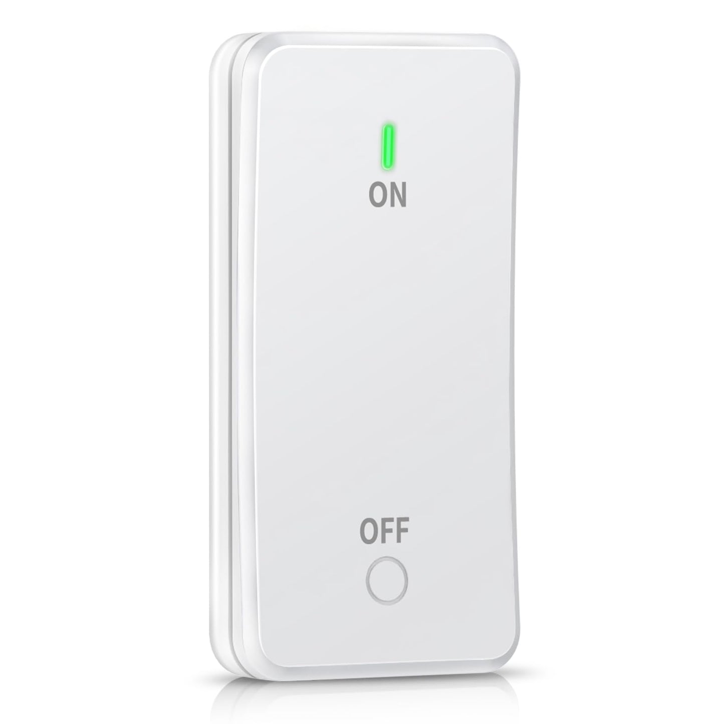 Remote Control Outlet, Buckle Design Removable Wireless Wall Mounted Light Switch, 300 ft 15A 1500W, No Wiring Electrical Remote Outlet for Appliance