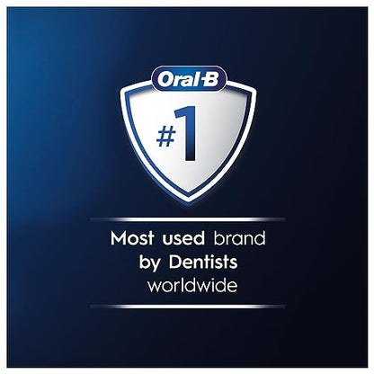 Oral-B iO8 Electric Toothbrushes For Adults, App Connected Handle, 1 Toothbrush Head & Travel Case, 6 Modes with Teeth Whitening, 2 Pin UK Plug, White