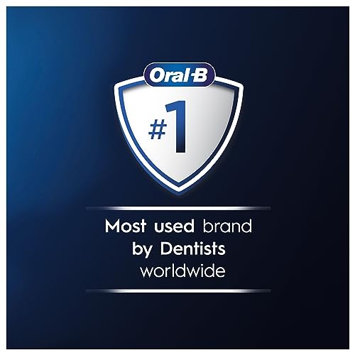 Oral-B iO8 2x Electric Toothbrushes For Adults, Gifts For Women / Men, App Connected Handles, 2 Toothbrush Heads & Travel Toothbrush Set, 6 Modes, 2 Pin UK Plug, Black & White, Oral B IO Toothbrush