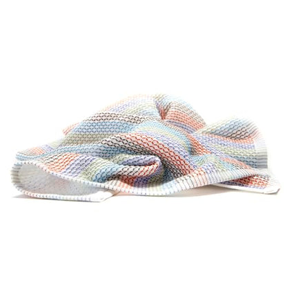 Full Circle Tidy 100% Organic Cotton Dish Cloths, Set of 3, Multicolored