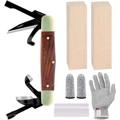 Splinter Carvin' 6in Traditional Folding Whittling Knife with 1.5in Detail Blade, Sawcut Handle, Nickel Silver Bolsters, and Convenient Size for Carving, Camping, EDC, and Outdoors (Brown)