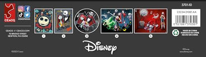 Ceaco - 5 in 1 Multipack - Disney - Tim Burton's The Nightmare Before Christmas - (2) 300 Piece, (2) 500 Piece, (1) 750 Piece Jigsaw Puzzles