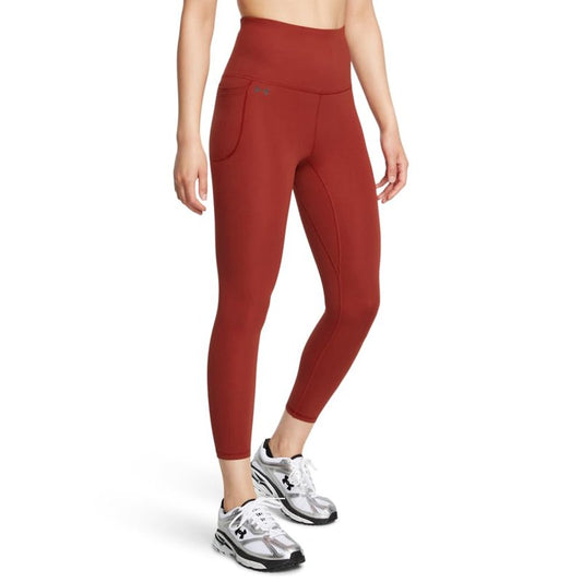 Under Armour Womens Motion Ultra High Rise Ankle Legging, (840) Earthen Orange / / Black, XX-Large Tall