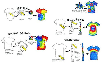 Cold Water Dye, 2/3 oz., Asst. Colors (Set of 8)