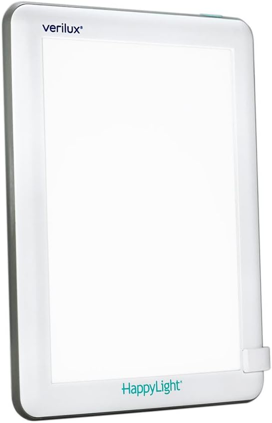 Happylight Verilux HappyLight Lucent - One-Touch Light Therapy Lamp with 10,000 L ...