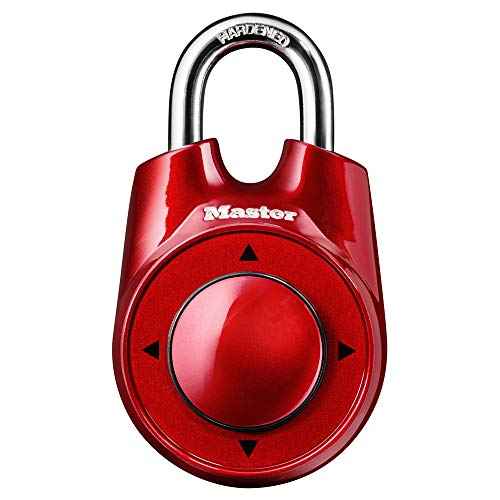 Master Lock Directional Combination Lock, Set Your Own Directional Lock, Combination Lock for Gym and School Lockers, 1500iD Colors May Vary