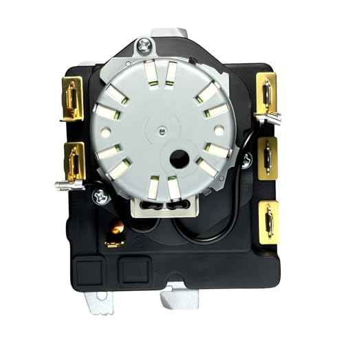 WE04X25280 Dryer Timer Compatible with GE Hotpoint Dryer, Replacement Part WE04X25280-24PK 4467035 AP6032628 PS11763067 EAP11763067 TMD1EM35 234D2377P005