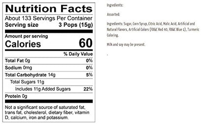 Tootsie Roll Charms Mini Pops - 4.5 lb Bag of Individually Wrapped Fruity Hard Candy Lollipops in 18 Fun Flavors - Peanut and Gluten Free, 400 Count, Packaging May Vary