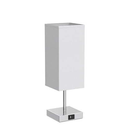 Aooshine Bedside Lamps, Touch Control Table Lamp with USB A+C Charging Ports, Lamps 3 Way Dimmable, for Bedroom Living Room Grey Fabric Shade (LED Bulb Included)