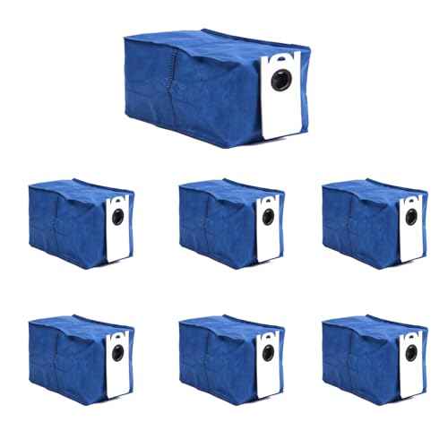 Replacement Dust Bags Compatible With BObsweep Dustin/Ultra-Vision/Orb-i / RC400 £º7 pack Durable and Efficient vacuum Bag for Pet Hair, Dirt, and Debris on All Floor Surfaces
