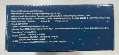 BLOOMWIN Window Lights Christmas Decor 10ft 12 Snowflakes Icicle Lights USB Christmas Curtain Lights for Bedroom Indoor Wall Winter Decorations for Home Church Wedding Birthday, 8 Modes, Warm White
