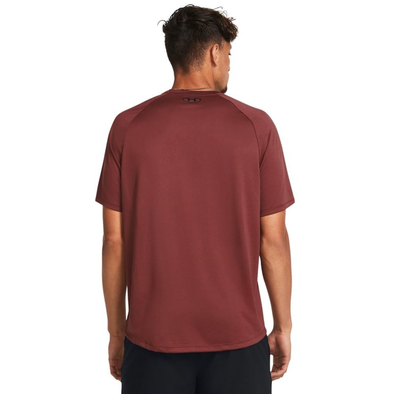Under Armour Men's Tech 2.0 Short-Sleeve T-Shirt, (689) Cinna Red / / Black, Small