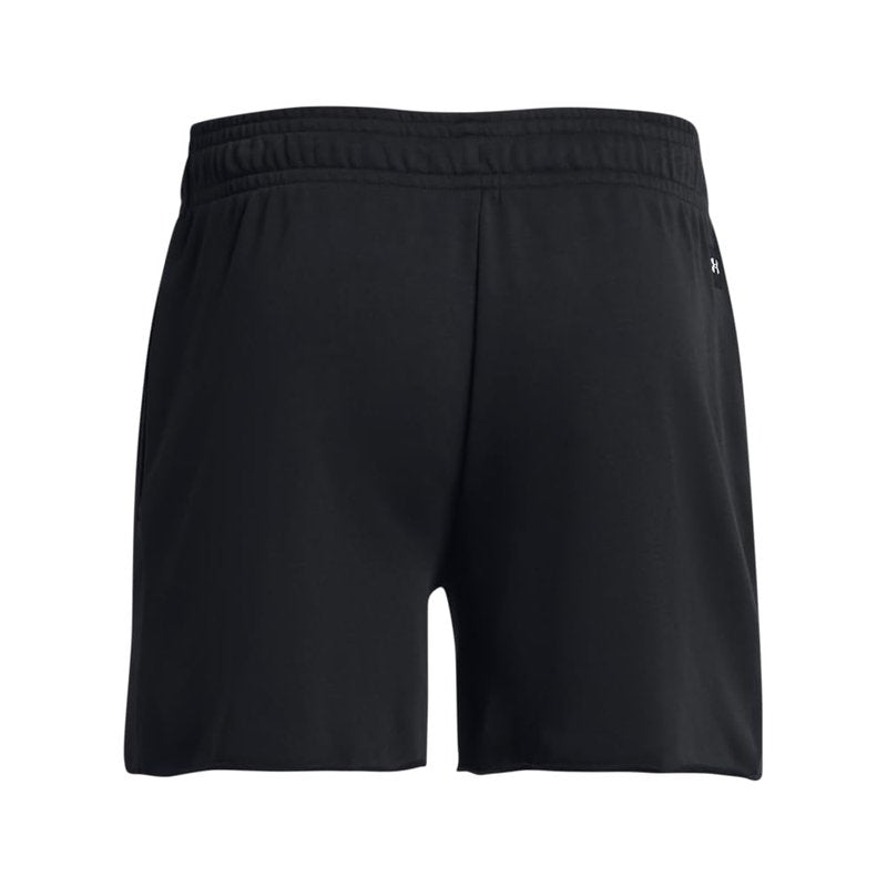Under Armour Men's Project Rock Terry Shorts, (001) Black / / Downpour Gray, Medium