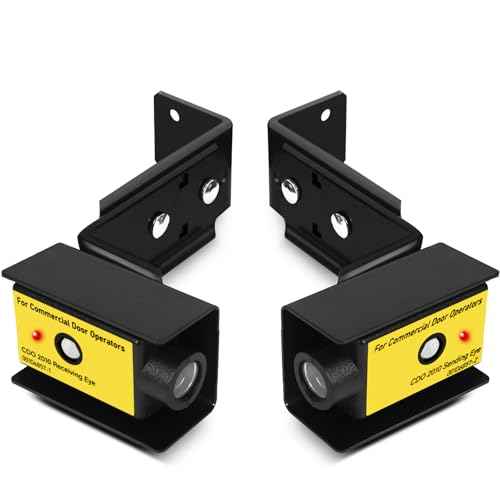 CPS-U Commercial Photo Eyes Compatible with LiftMaster CPS-U Safety Sensors Door Operators,Fit for LiftMaster Models FDC, FDCL, FDO, LGE, Medium Duty Logic, Logic 3, Logic 4, Logic 5.0