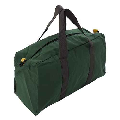 Wide Mouth Hand Tool Bag, Hand Tool Storage Carry Bag Heavy Duty Large Capacity Large for Woodworking Electrician (18 Inch)