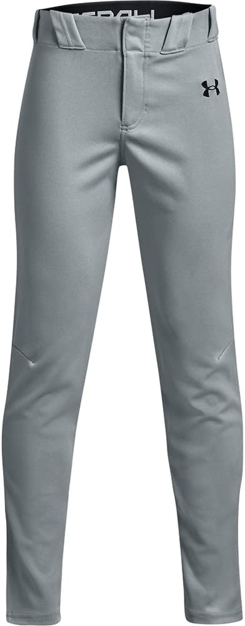 Under Armour Boys' Gameday Vanish 21 Baseball Pants - Gray/Black | Youth Medium Size