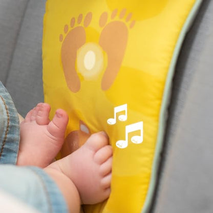 Taf Toys Savannah Play and Kick Car Toy with Sensory Toys. Rear Facing Baby Car Travel Activity Centre. Baby-safe Mirror, Hanging Rattling Toy and Lion Teether. Suitable for Boys & Girls from Birth