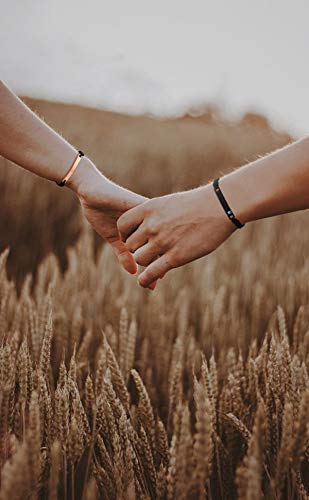 MEALGUET Personalized Couple Bracelet Customized Couple Bracelets Set Mutual Attraction Custom Name Relationship Bracelet Personalized Gift for Men Women, Handmade