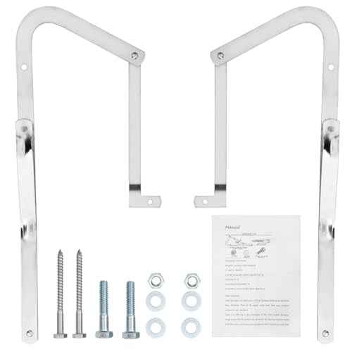 55-1 Attic Ladder Spreader Hinge Arms Compatible with Werner Models Mk 1 Thru Mk 3, A2208 A2210 A2508 A2510 W2208 W2210 W2508 W2510 WH2208 WH2210 WH2508 WH2510 WH3008 WH3010, MFG 2006 and Older