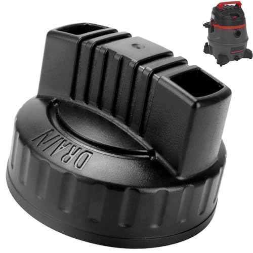 47922 Vac Drain Cap Compatible with Ridgid Shop Vacuum Cleaner and Craftsman Shop Vacuum, 1.97'' ID Wet/Dry Vacuum Replacement Drain Cap£¨1pack£©