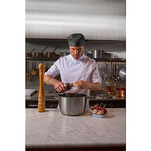 Portwest C738 Men's Mesh Air Pro Chef Jacket Short Sleeve Breathable Durable Slim Fit Texpel Finish Workwear Apron with Sleeve Pocket Machine Washable, White, XL