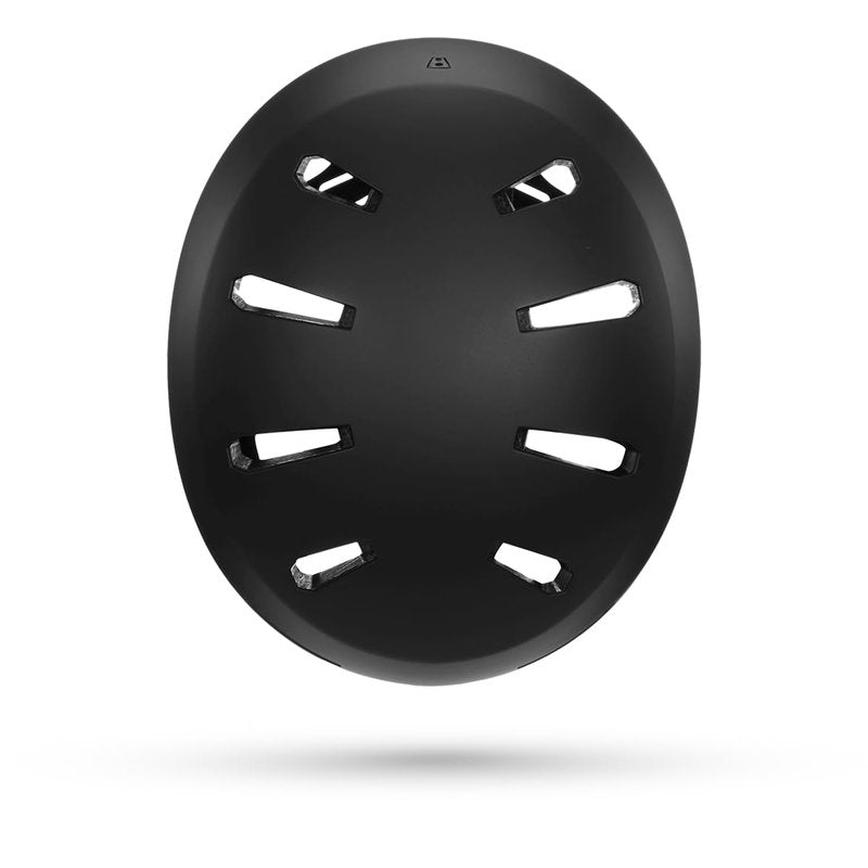 Bern Macon 2.0 Adult Multisport Helmet for Bike, Skateboard, Scooter (Matte Black, Small)