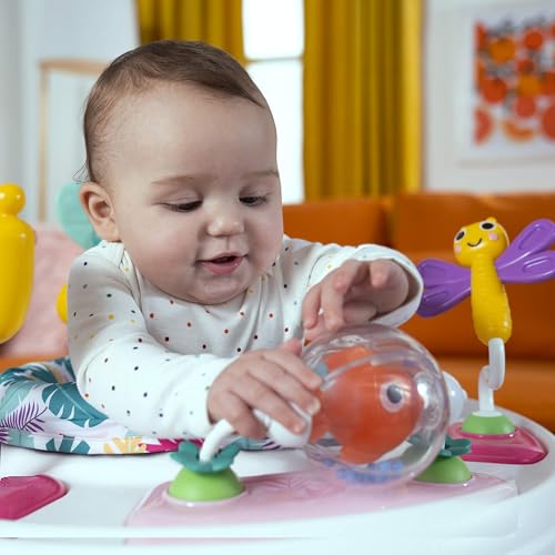 Bright Starts Bounce Bounce Baby 2-in-1 Activity Jumper & Table - Playful Palms