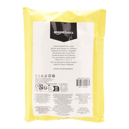 Amazon Basics External Hard Drive Portable Carrying Case, Black