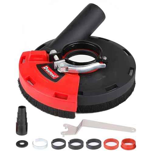 Expert Surface Grinding Dust Shroud for Angle Grinder,Universal 5-Inch Dt1701-125