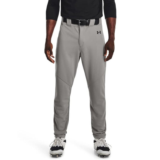 Under Armour Men's Utility Baseball Straight Leg Pant Pipe 22, (080) Baseball Gray/Black/Black, XX-Large