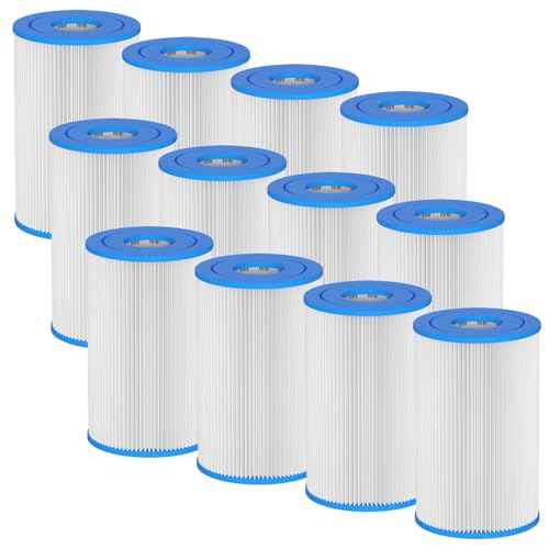 Cold Plunge Filter 20 Micron 5" x 2.5" Water Filter Replacement Cartridge Compatible with Any Cold Plunge System Ice Pod Ice Bath Filter (12-Pack)