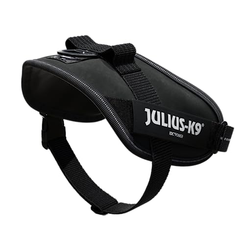 JULIUS-K9, 16IDC-P-M, IDC Powerharness, dog harness, Size: Mini, Black