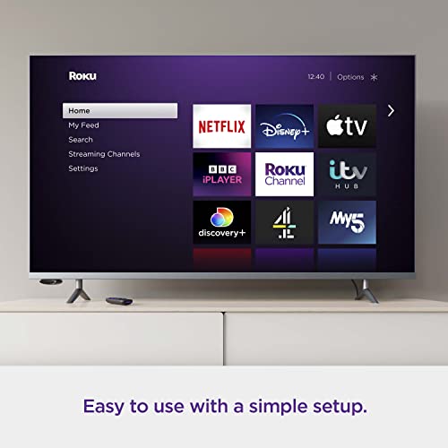 Roku Express 4K | HD/4K/HDR Streaming Media Player, Black