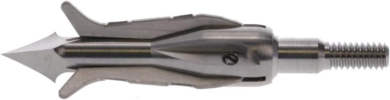 Spitfire 3 Titanium 100 Grain Broadhead - Front-Deploying Mechanical Archery Heads | 3 Pack